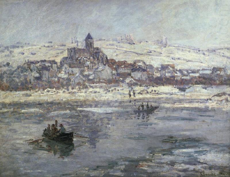 Vetheuil in winter, Claude Monet